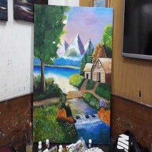 Scenery Painting Grafiti Expresssions